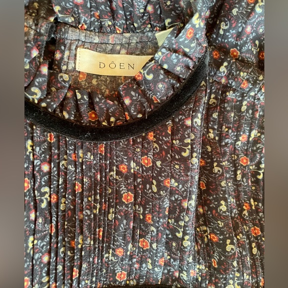 Doen Clay Dress in Black Mafia size small - Picture 5 of 9